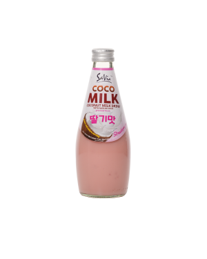 코코넛 밀크 드링크 딸기